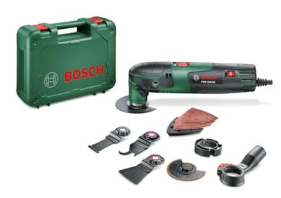 Bosch Groen PMF 220 CE Multitool in koffer incl. accessoiresset - 220W - 0603102001 - thumbnail