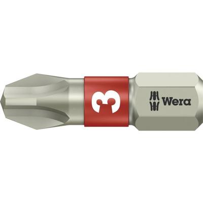 Wera 3851/1 TS Bits Phillips, RVS, PH 3 x 25 mm - 1 stuk(s) - 05071012001