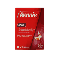 Rennie Anijs 24 Tabletten - thumbnail