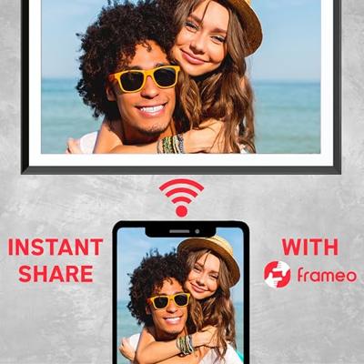 Agfaphoto Digital WiFi Photo Frame 15 inch Black