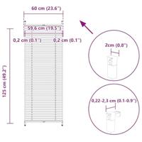 Plissjaloezie 60x125 cm crme - thumbnail