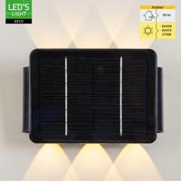 LED&apos;s Light Deco solar zonnepaneel buitenlamp wandlamp daglicht sensor - thumbnail