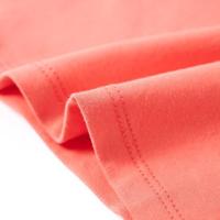 Kindershirt 92 koraalkleurig - thumbnail