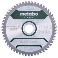 Metabo MULTI CUT CLASSIC 628663000 Cirkelzaagblad 190 x 30 x 1.4 mm Aantal tanden: 54 1 stuk(s) - thumbnail