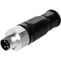 Conec 42-00007 Sensor/actuator connector, niet geassembleerd M8 Aantal polen (sensoren): 4 Stekker, recht 1 stuk(s) Piece - thumbnail