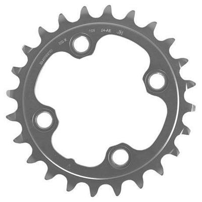 Shimano kettingblad Deore XT FCM780 24T 10S 64 mm grijs