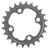 Shimano kettingblad Deore XT FCM780 24T 10S 64 mm grijs - thumbnail