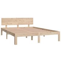 Bedframe massief grenenhout 140x200 cm - thumbnail