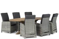 Garden Collections Bello/Boston 240 cm ovaal dining tuinset 7-delig - thumbnail