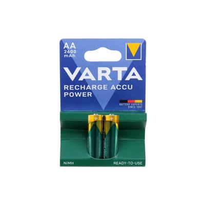 Batterij oplaadbaar varta 2x aa 2600mah