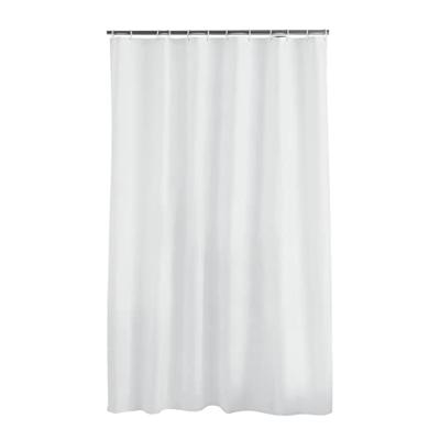 Wicotex douchegordijn textiel uni wit 180x200cm