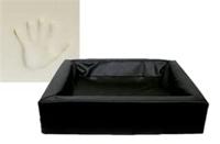 BIA BED HONDENMAND ORTHO ZWART BIA-70 85X70X15 CM - thumbnail