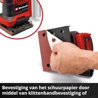 Einhell Power X-Change TE-OS 18/113 3X Li - Solo 4460730 Accu-deltaschuurmachine Zonder accu, Zonder lader, Incl. tas, Incl. accessoires 18 V Aantal - thumbnail