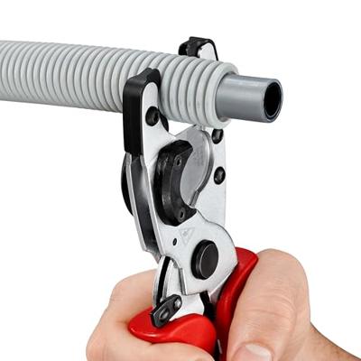 Knipex Pijpsnijder voor koppelingsbuizen met meer-componentengrepen 210 mm - 902520 - thumbnail