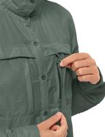 Jack wolfskin Barrier L/S Shirt Dames Hedge Green XL - thumbnail