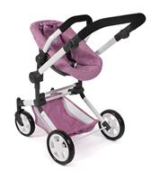 Combi-poppenwagen Linus Plus - Pink Jeans - thumbnail