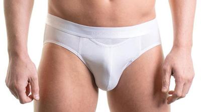 Hom Ho1 mini slip met horizontale gulp wit