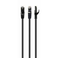 Stevige FTP-netwerkkabel categorie 6 GEMBIRD PP6A-LSZHCU-BK-10M 10 m Zwart - thumbnail