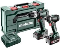 Metabo BSLBL+SSD200LTBL Accu-klopboor/schroefmachine, Accu-slagmoersleutel Incl. accu, Incl. lader - thumbnail