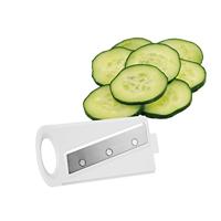 Metaltex profi mandolino 5in1 rasp wit - thumbnail