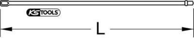 KS Tools 1310500 Nippelsleutel voor radiatoren