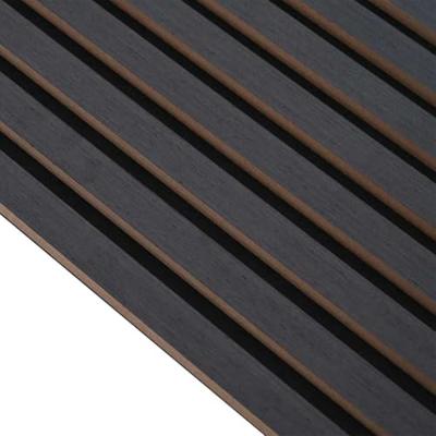 Akoestische wandpanelen 8 st latten 60,5x60 cm eikenfineer