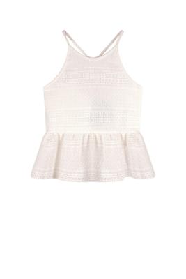 NoBell zomer halter top meisjes - ivoor wit - Kean