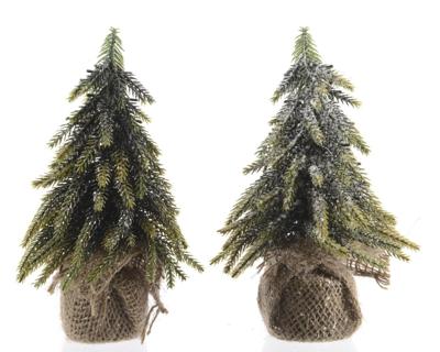 mini kunstkerstboom met glitter finish mini kunstkerstboom met glitter finish