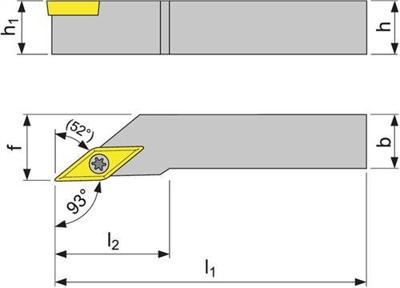 Promat/Tecwerk Klemdraaihouder | SVJCR 2020 K16 | rechts vernikkeld | uitwendig draaien - 6484000828 Promat/Tecwerk Klemdraaihouder | SVJCR 2020 K16 | rechts vernikkeld | uitwendig draaien - 6484000828
