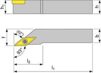 Promat/Tecwerk Klemdraaihouder | SVJCR 2020 K16 | rechts vernikkeld | uitwendig draaien - 6484000828 - thumbnail