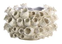 Light & Living Vaas 'Keiki' Keramiek, 23cm hoog, kleur Zand - thumbnail