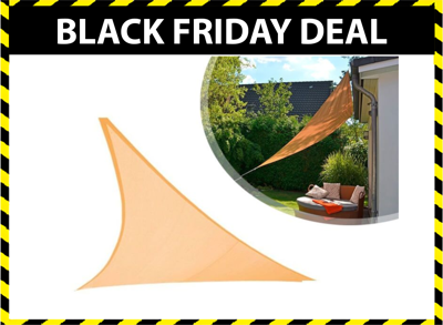 Schaduwdoek - 3 x 3 x 3 M - Driehoek - Beige