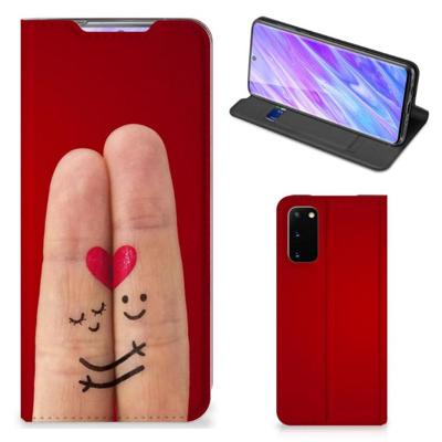 Samsung Galaxy S20 Hippe | Standcase | Liefde - Origineel Romantisch Cadeau