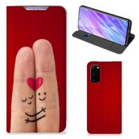 Samsung Galaxy S20 Hippe | Standcase | Liefde - Origineel Romantisch Cadeau - thumbnail