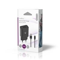 Nedis Oplader | 1.0 A | Outputs: 1 | USB-A | Micro-USB | 1.00 m | 5 W WCHAM105ABK - thumbnail