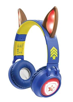 Helm lum. opvouwbare Bluetooth en bedraad met 3D-ontwerp van Chase's oren van Paw Patrol met volumebeperking Helm lum. opvouwbare Bluetooth en bedraad met 3D-ontwerp van Chase's oren van Paw Patrol met volumebeperking