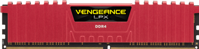 Corsair PC-werkgeheugen module Vengeance LPX CMK8GX4M1A2400C16R 8 GB 1 x 8 GB DDR4-RAM 2400 MHz CL16-16-16-39 Corsair PC-werkgeheugen module Vengeance LPX CMK8GX4M1A2400C16R 8 GB 1 x 8 GB DDR4-RAM 2400 MHz CL16-16-16-39
