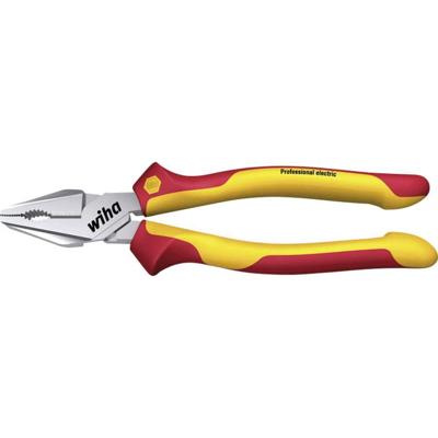 Wiha Combinatietang Professional electric met DynamicJoint® en OptiGrip met extra lang snijvlak | 200 mm | 8" - 26714 - 26714 Wiha Combinatietang Professional electric met DynamicJoint® en OptiGrip met extra lang snijvlak | 200 mm | 8" - 26714 - 26714
