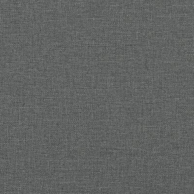 Bed met matras stof donkergrijs 120x200 cm - thumbnail