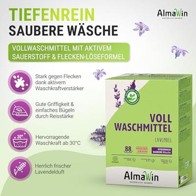 AlmaWin Waspoeder universeel - lavendel - 4,6kg - thumbnail