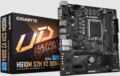Moederbord Intel Gigabyte H610M S2H V2 DDR4 Moederbord Intel Gigabyte H610M S2H V2 DDR4