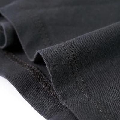 Kindershirt met lange mouwen tijgerprint 104 antracietkleurig Kindershirt met lange mouwen tijgerprint 104 antracietkleurig