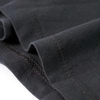 Kindershirt met lange mouwen tijgerprint 92 antracietkleurig - thumbnail