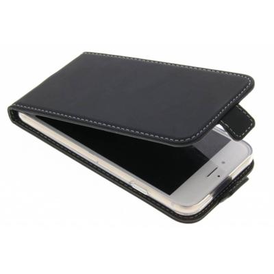Accezz Flipcase voor Apple iPhone SE (2022 / 2020) / 8 / 7 Telefoonhoesje Zwart