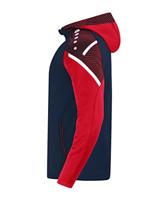 JAKO 6822 Jas Met Kap Performance - Marine/Rood - XXL - thumbnail