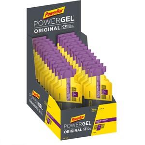 PowerBar Powergel Original Energie gel Kruisbes Cafeïne x24 PowerBar Powergel Original Energie gel Kruisbes Cafeïne x24