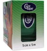 Cure Tape Kinesiotape groen 5cm x 5m 1 Stuks - thumbnail