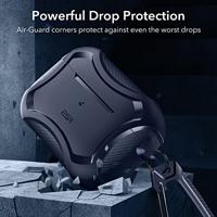 ESR Hoes voor AirPods Pro 2, MagSafe draadloos opladen, compatibel met AirPods Pro 2e generatie 2022/1e generatie 2019, magnetisch deksel, HaloLock Cyber Armor robuuste AirPod hoes - thumbnail