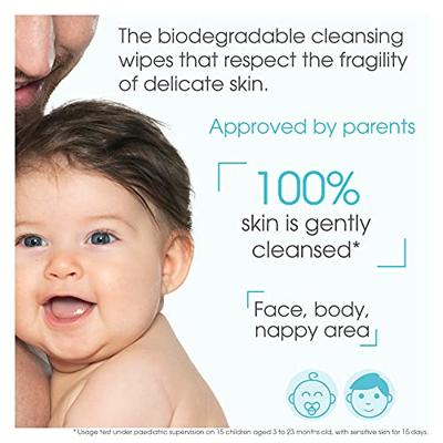 Bioderma ABCDerm H2O Lingettes Pack De 60 1 stuk 1 pc