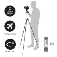 Manfrotto MVKBFRTC-LIVE Befree carbon statiefkit - thumbnail